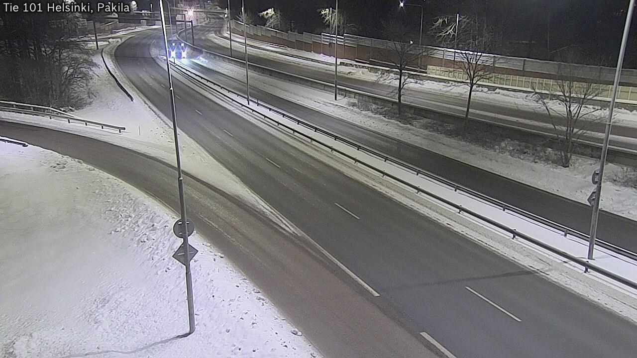 Weather Camera Image Road 101 Helsinki, Pakila, Helsinki, Uusimaa