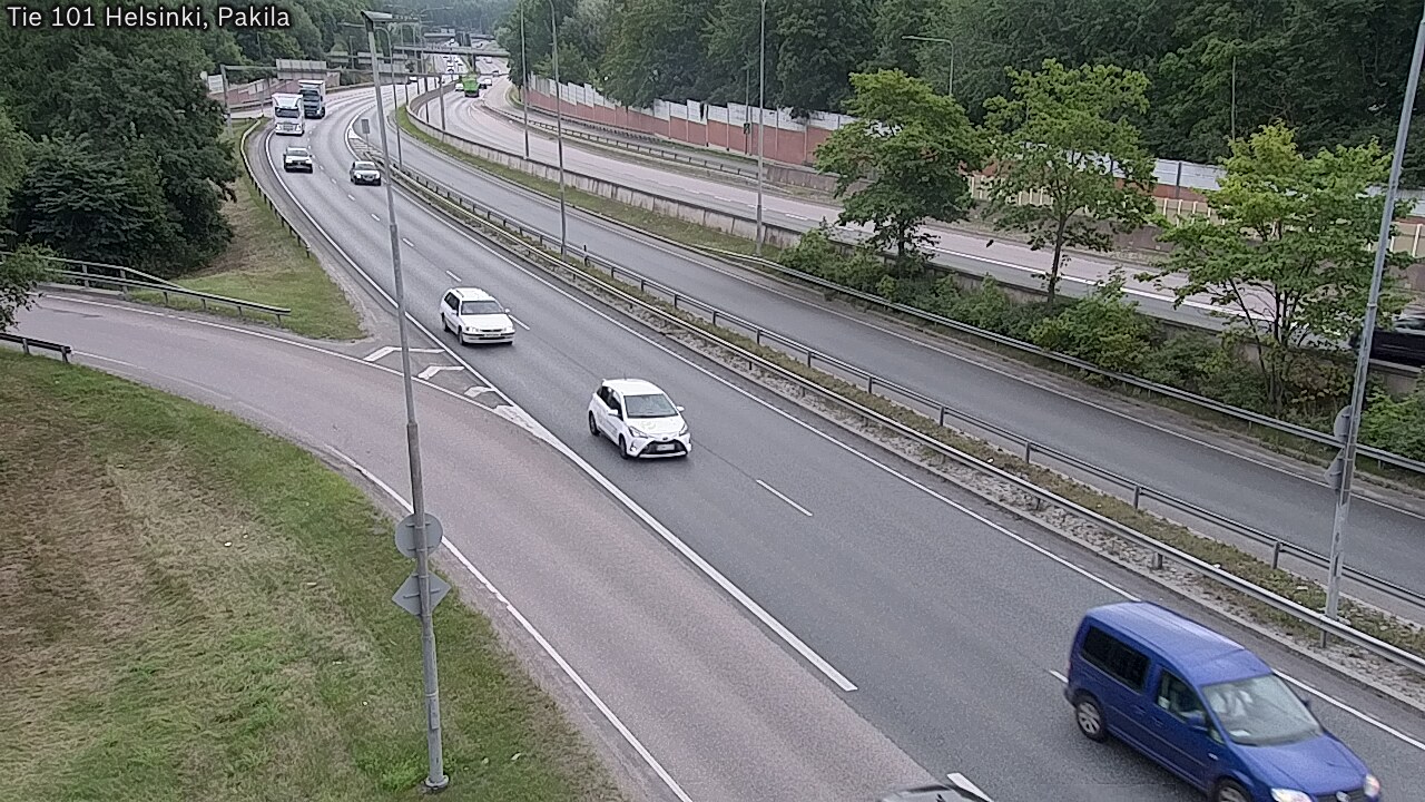 Weather Camera Image Road 101 Helsinki, Pakila, Helsinki, Uusimaa
