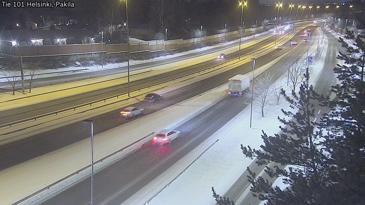 Weather Camera Image Road 101 Helsinki, Pakila, Helsinki, Uusimaa