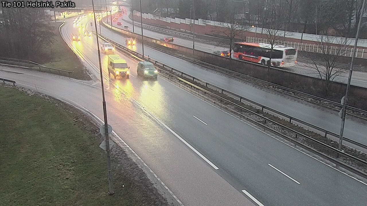 Weather Camera Image Väg 101 Helsingfors, Baggböle, Helsinki, Uusimaa