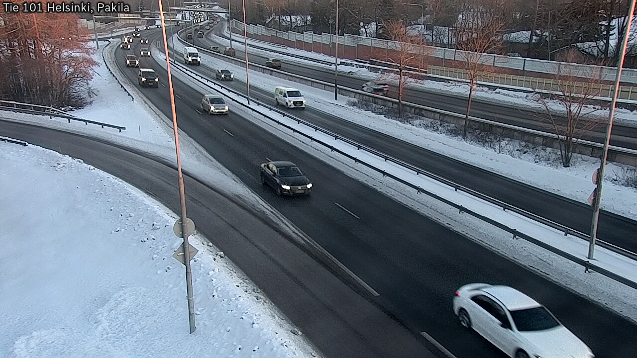 Weather Camera Image Road 101 Helsinki, Pakila, Helsinki, Uusimaa