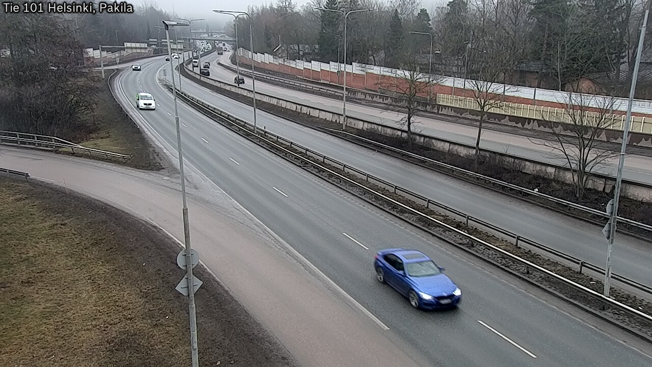 Weather Camera Image Road 101 Helsinki, Pakila, Helsinki, Uusimaa