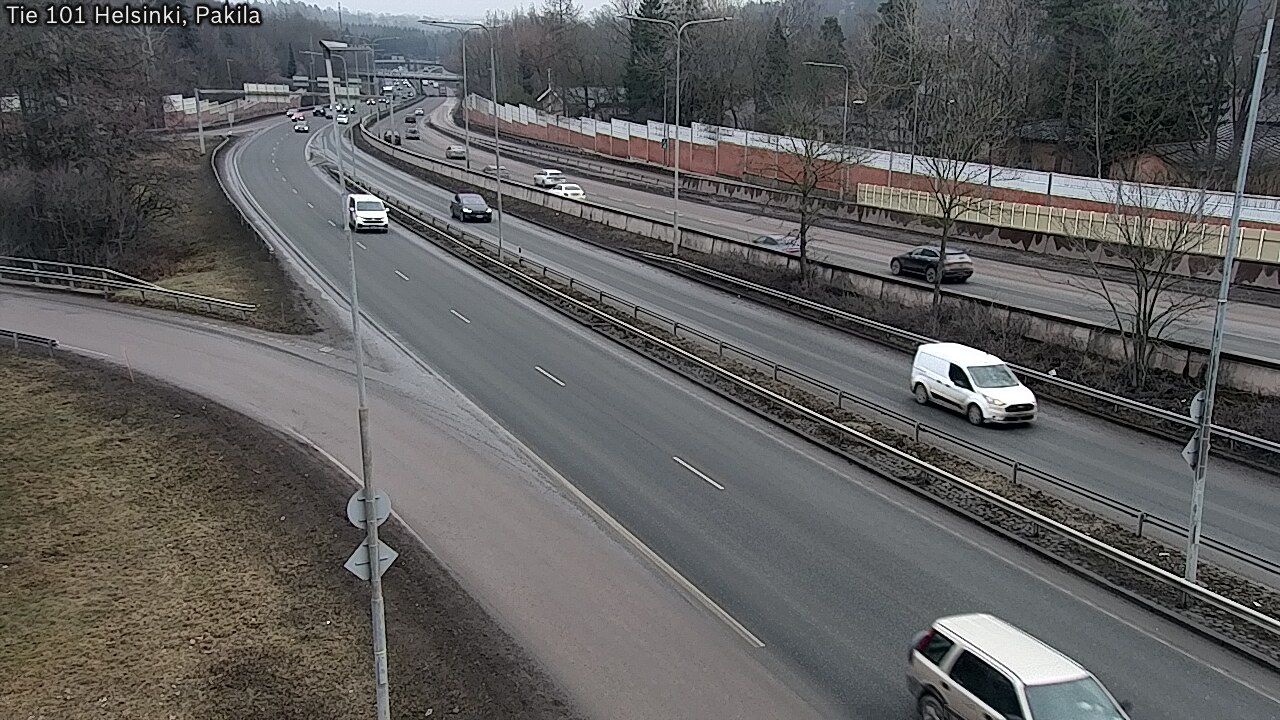 Weather Camera Image Road 101 Helsinki, Pakila, Helsinki, Uusimaa