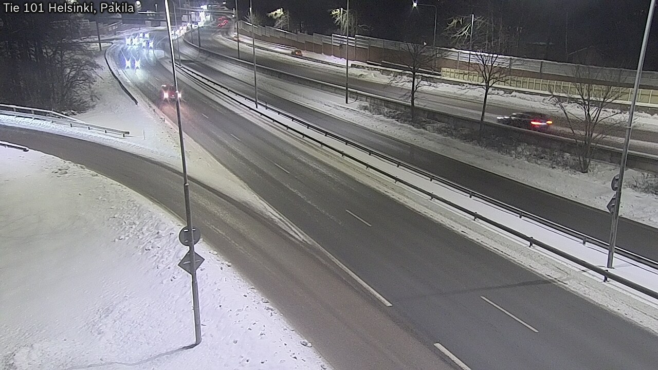 Weather Camera Image Road 101 Helsinki, Pakila, Helsinki, Uusimaa