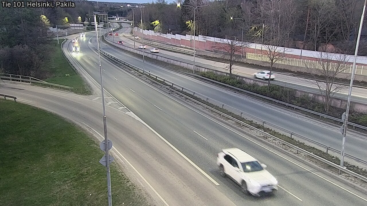 Weather Camera Image Väg 101 Helsingfors, Baggböle, Helsinki, Uusimaa
