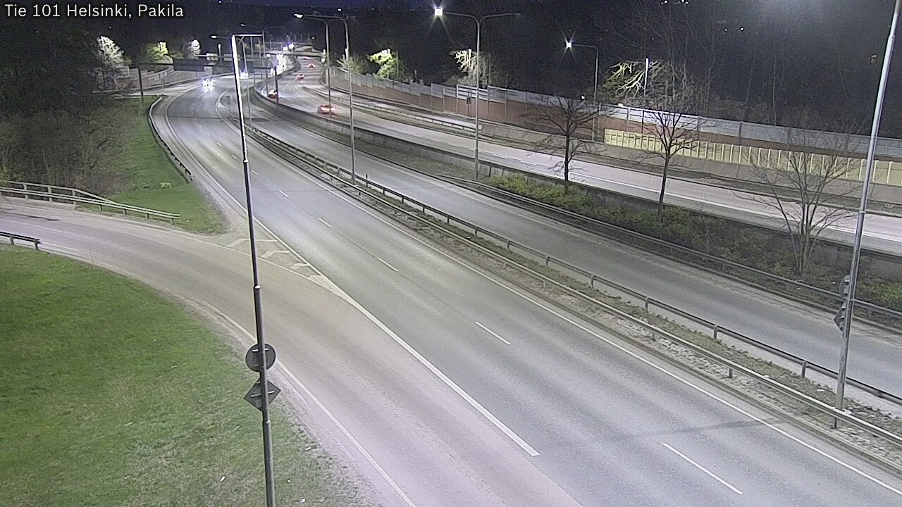 Weather Camera Image Väg 101 Helsingfors, Baggböle, Helsinki, Uusimaa