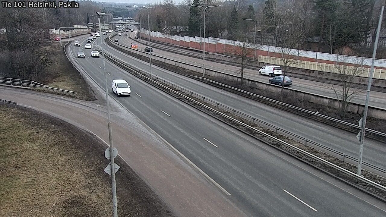 Weather Camera Image Road 101 Helsinki, Pakila, Helsinki, Uusimaa
