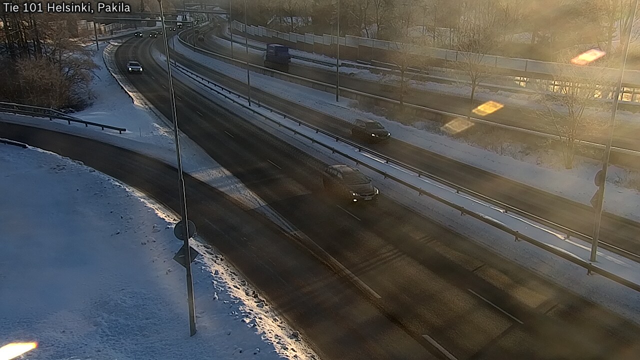Weather Camera Image Road 101 Helsinki, Pakila, Helsinki, Uusimaa