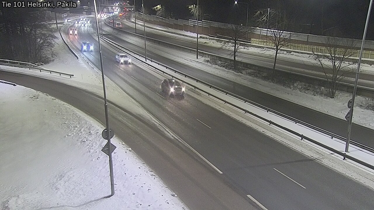 Weather Camera Image Road 101 Helsinki, Pakila, Helsinki, Uusimaa
