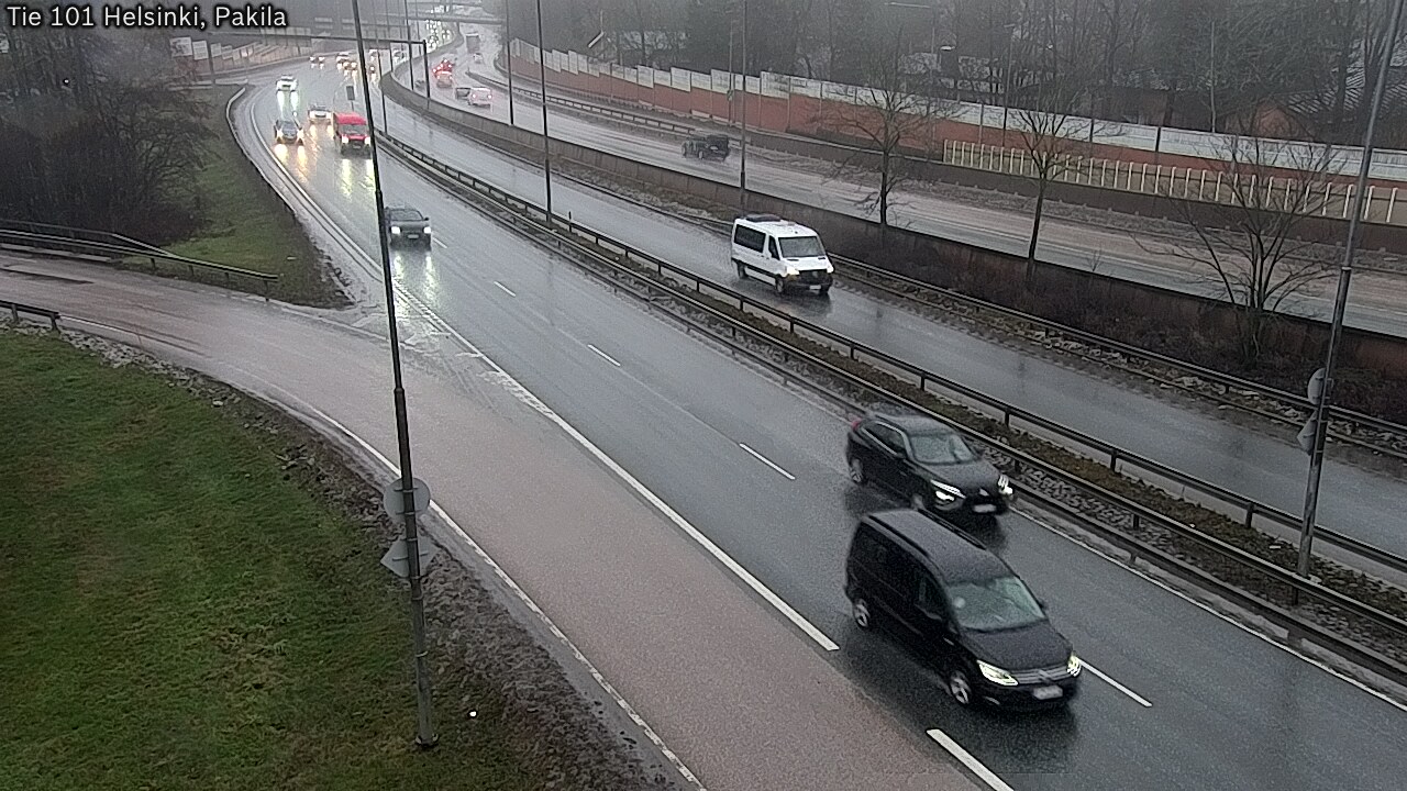 Weather Camera Image Väg 101 Helsingfors, Baggböle, Helsinki, Uusimaa
