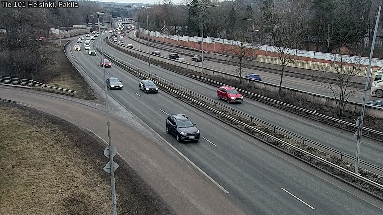 Weather Camera Image Road 101 Helsinki, Pakila, Helsinki, Uusimaa
