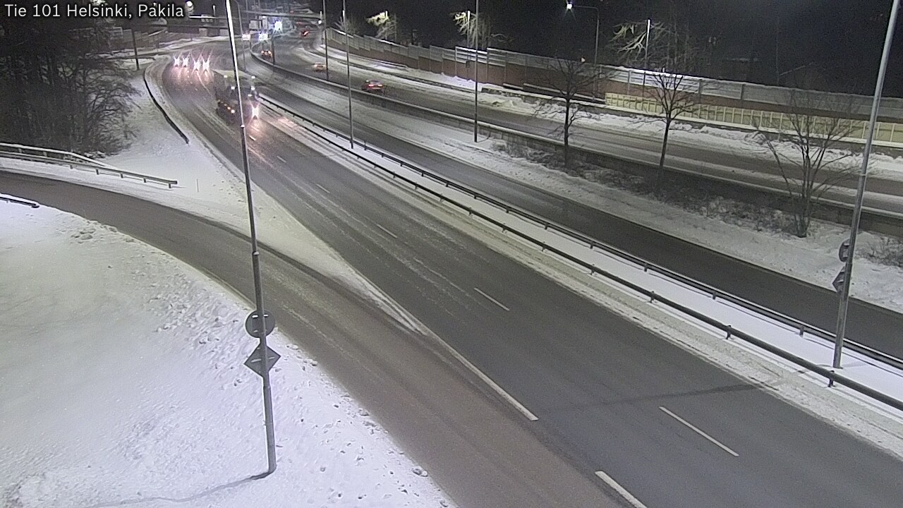 Weather Camera Image Road 101 Helsinki, Pakila, Helsinki, Uusimaa