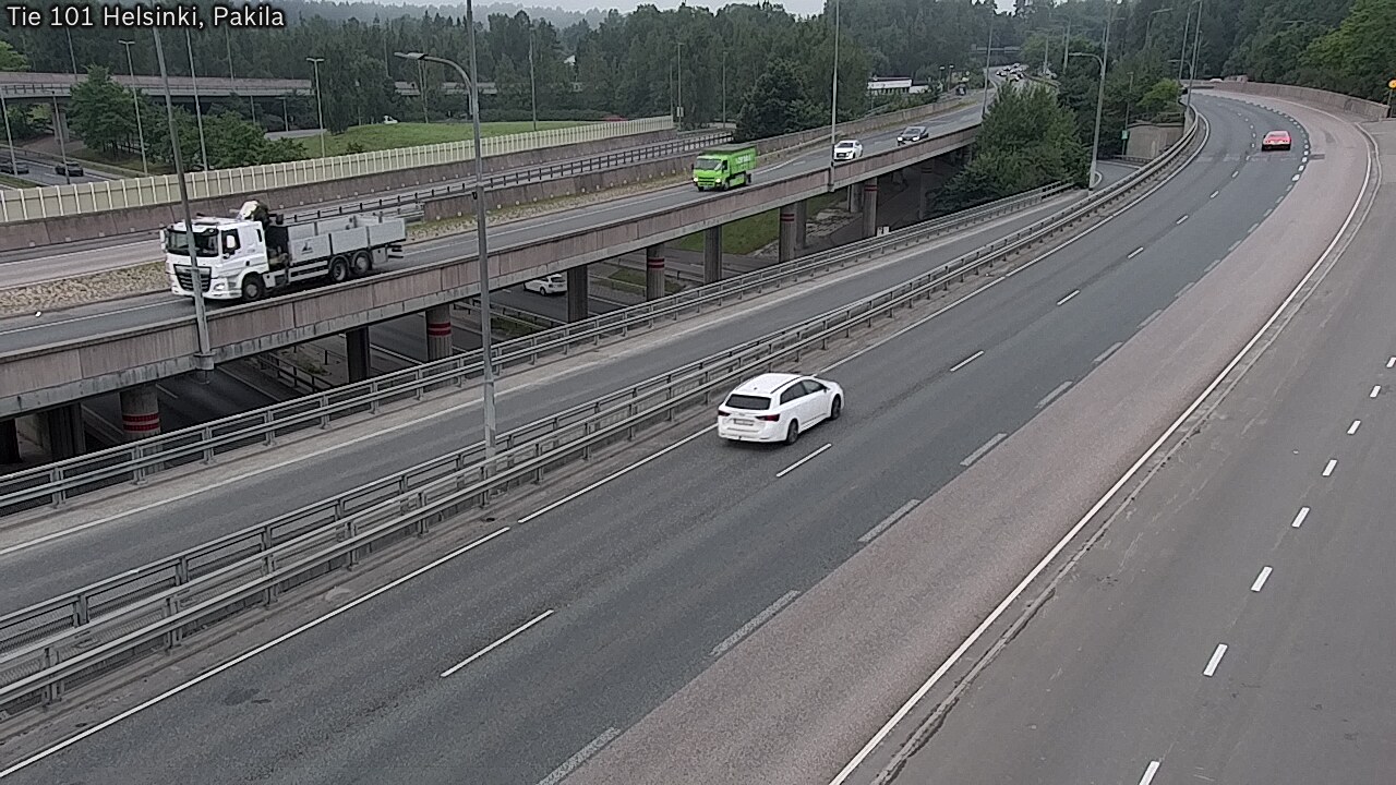 Weather Camera Image Road 101 Helsinki, Pakila, Helsinki, Uusimaa