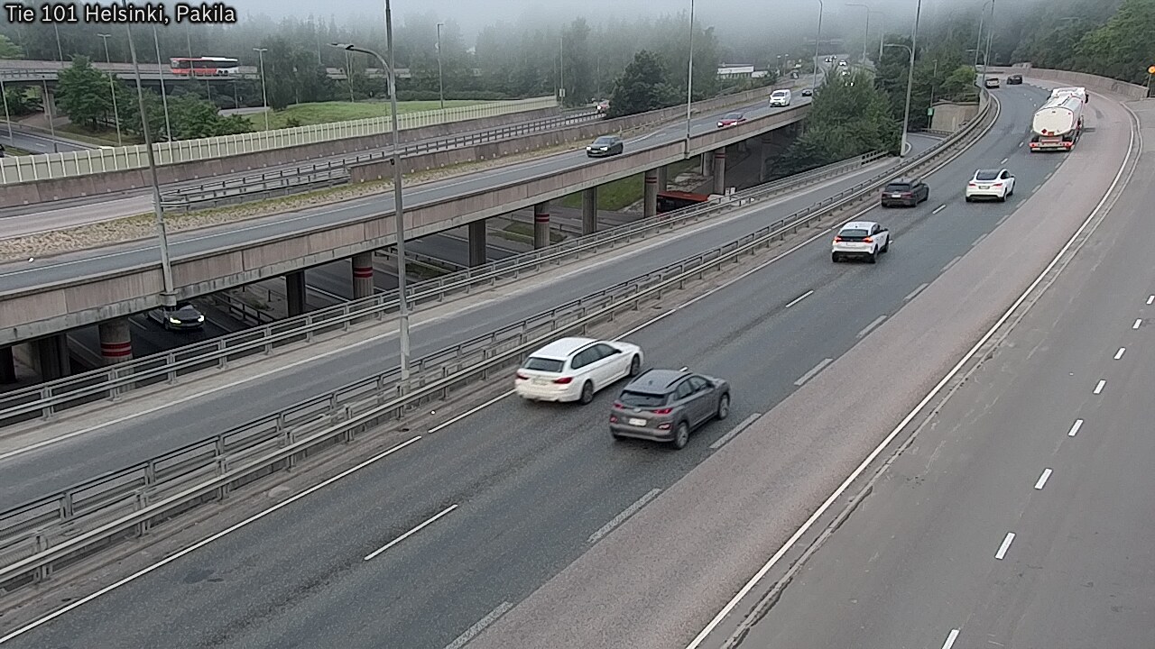Weather Camera Image Road 101 Helsinki, Pakila, Helsinki, Uusimaa