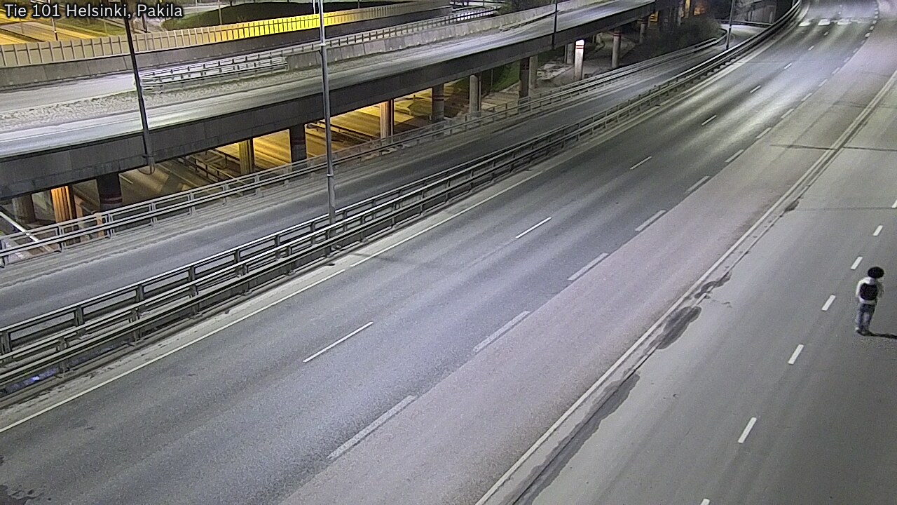 Weather Camera Image Väg 101 Helsingfors, Baggböle, Helsinki, Uusimaa