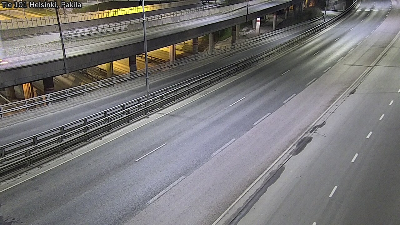 Weather Camera Image Väg 101 Helsingfors, Baggböle, Helsinki, Uusimaa