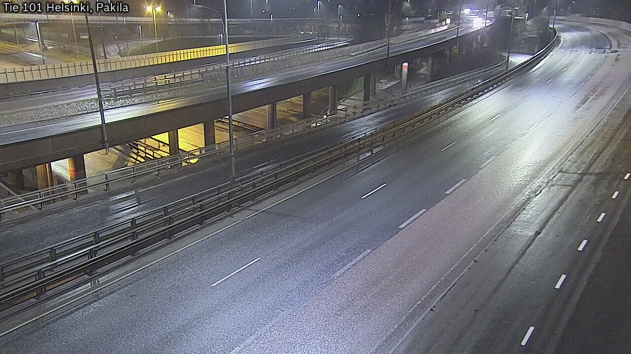 Weather Camera Image Väg 101 Helsingfors, Baggböle, Helsinki, Uusimaa