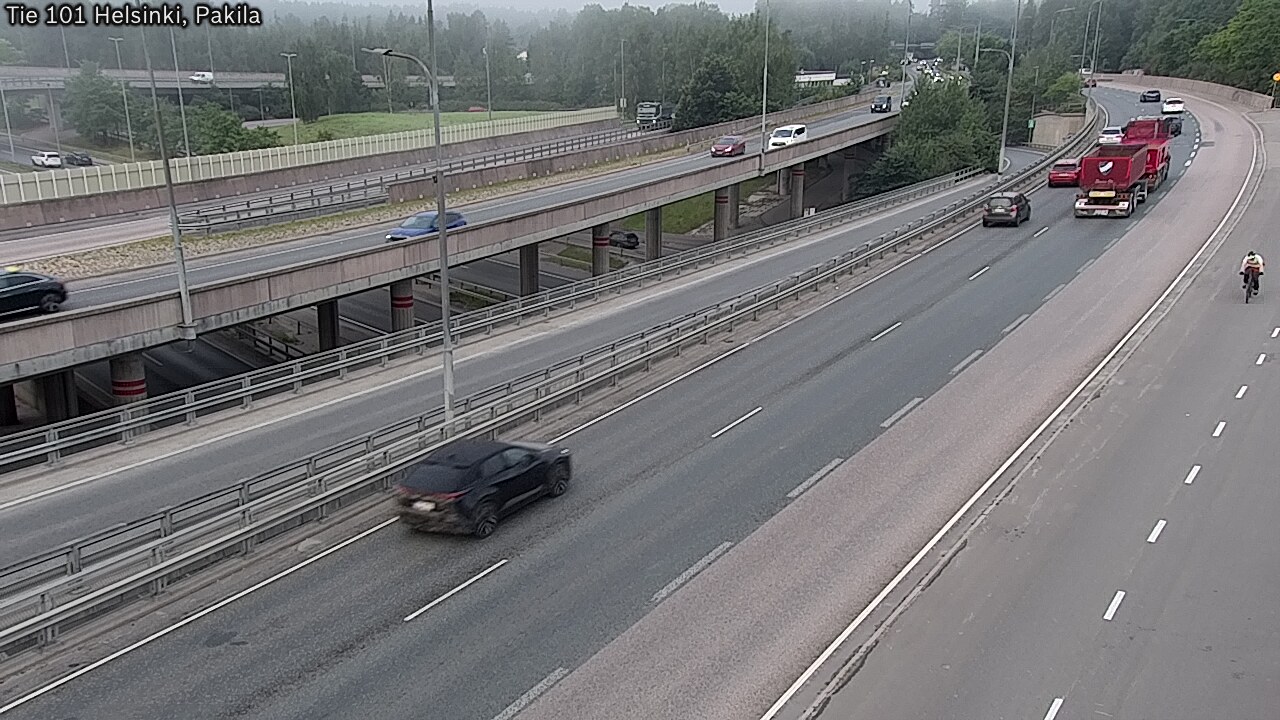 Weather Camera Image Road 101 Helsinki, Pakila, Helsinki, Uusimaa