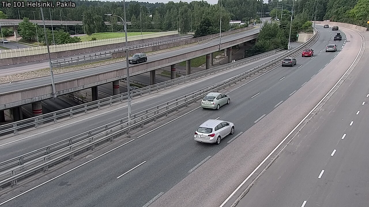 Weather Camera Image Road 101 Helsinki, Pakila, Helsinki, Uusimaa