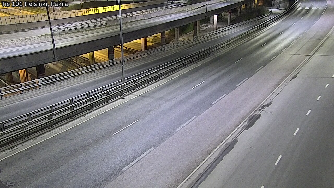 Weather Camera Image Väg 101 Helsingfors, Baggböle, Helsinki, Uusimaa