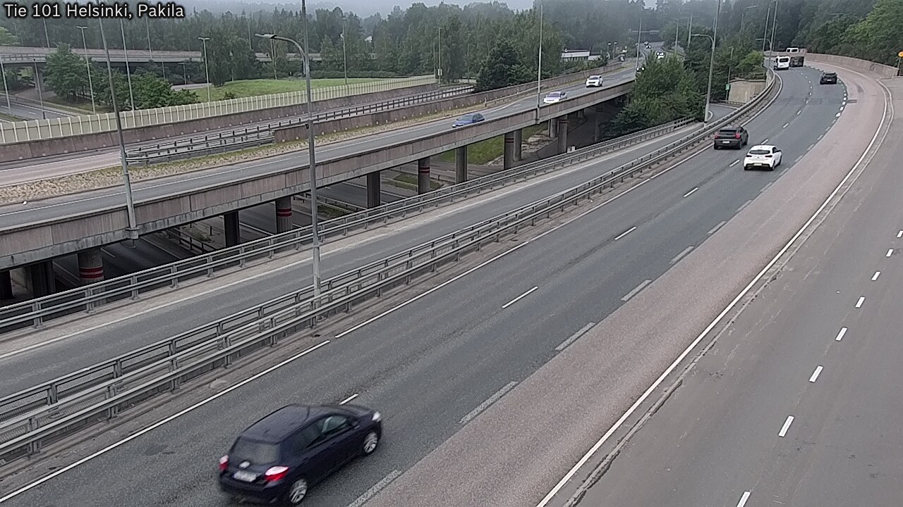 Weather Camera Image Road 101 Helsinki, Pakila, Helsinki, Uusimaa