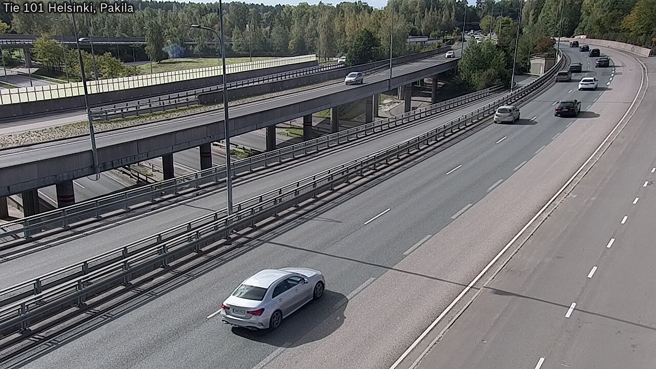 Weather Camera Image Road 101 Helsinki, Pakila, Helsinki, Uusimaa
