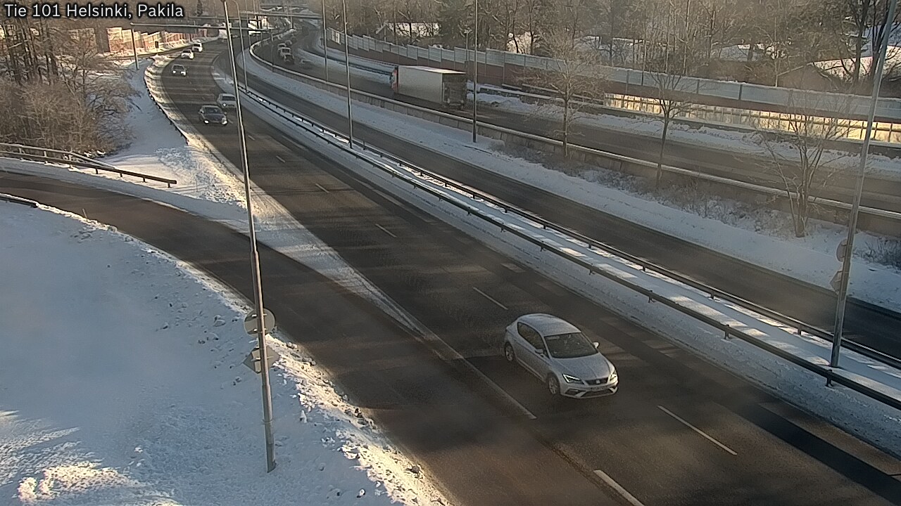 Weather Camera Image Road 101 Helsinki, Pakila, Helsinki, Uusimaa