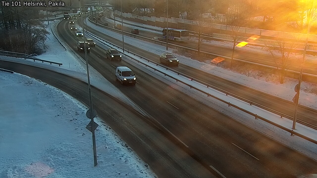 Weather Camera Image Road 101 Helsinki, Pakila, Helsinki, Uusimaa