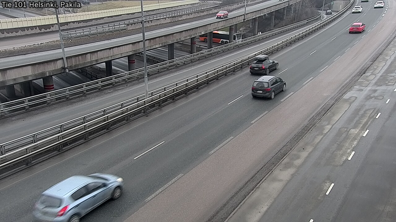 Weather Camera Image Road 101 Helsinki, Pakila, Helsinki, Uusimaa