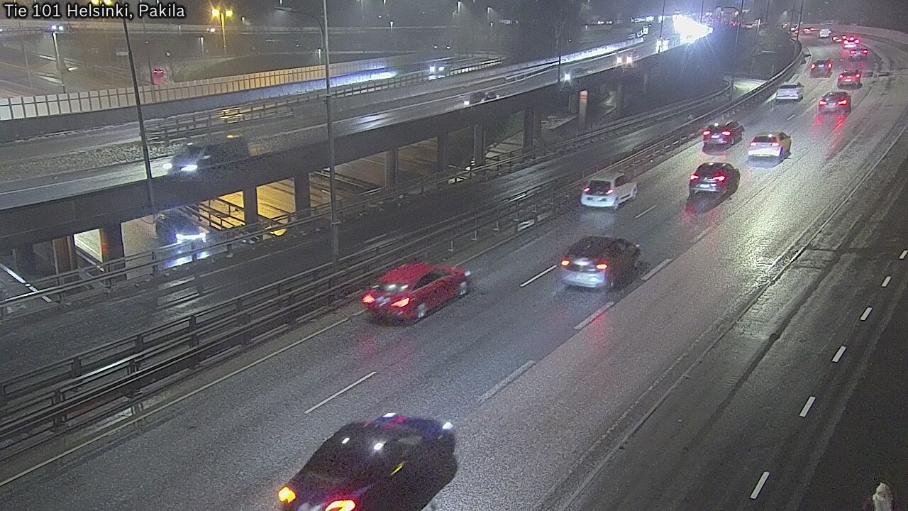Weather Camera Image Väg 101 Helsingfors, Baggböle, Helsinki, Uusimaa