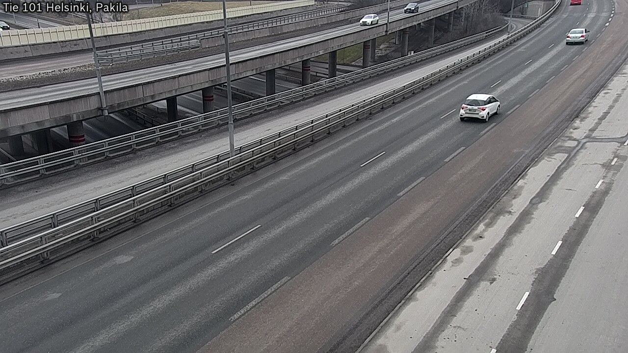 Weather Camera Image Road 101 Helsinki, Pakila, Helsinki, Uusimaa