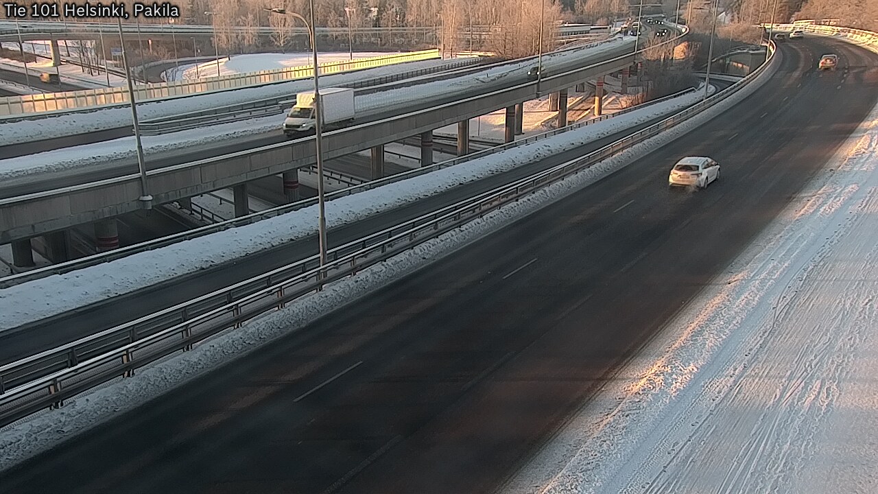 Weather Camera Image Road 101 Helsinki, Pakila, Helsinki, Uusimaa