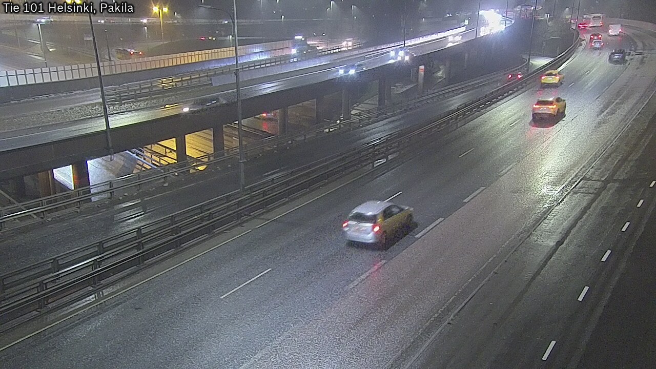 Weather Camera Image Väg 101 Helsingfors, Baggböle, Helsinki, Uusimaa