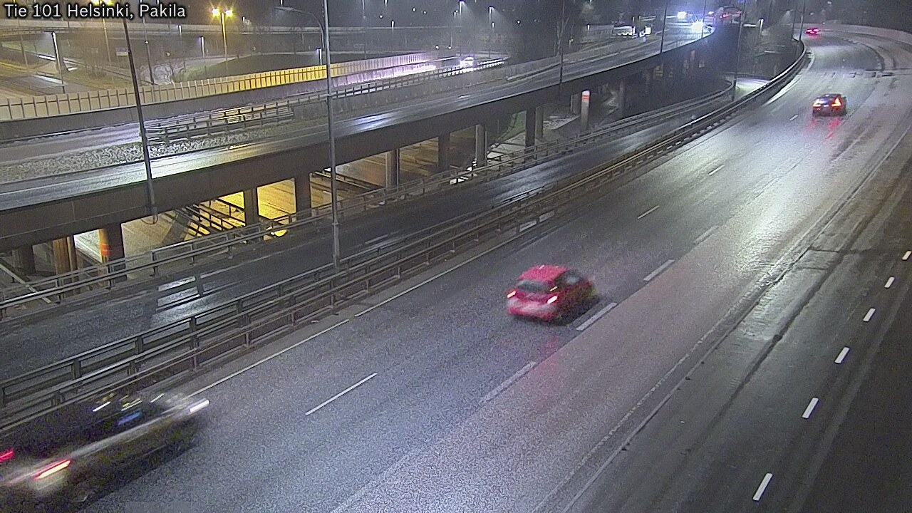 Weather Camera Image Väg 101 Helsingfors, Baggböle, Helsinki, Uusimaa
