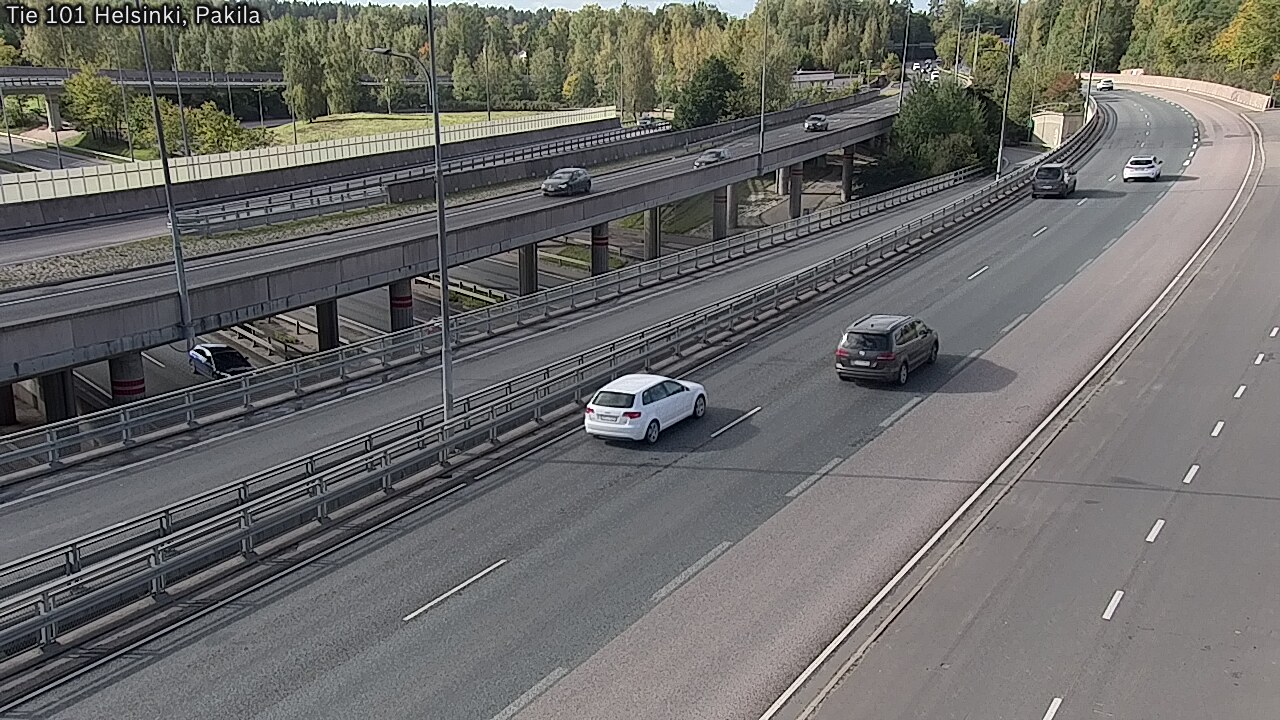 Weather Camera Image Road 101 Helsinki, Pakila, Helsinki, Uusimaa