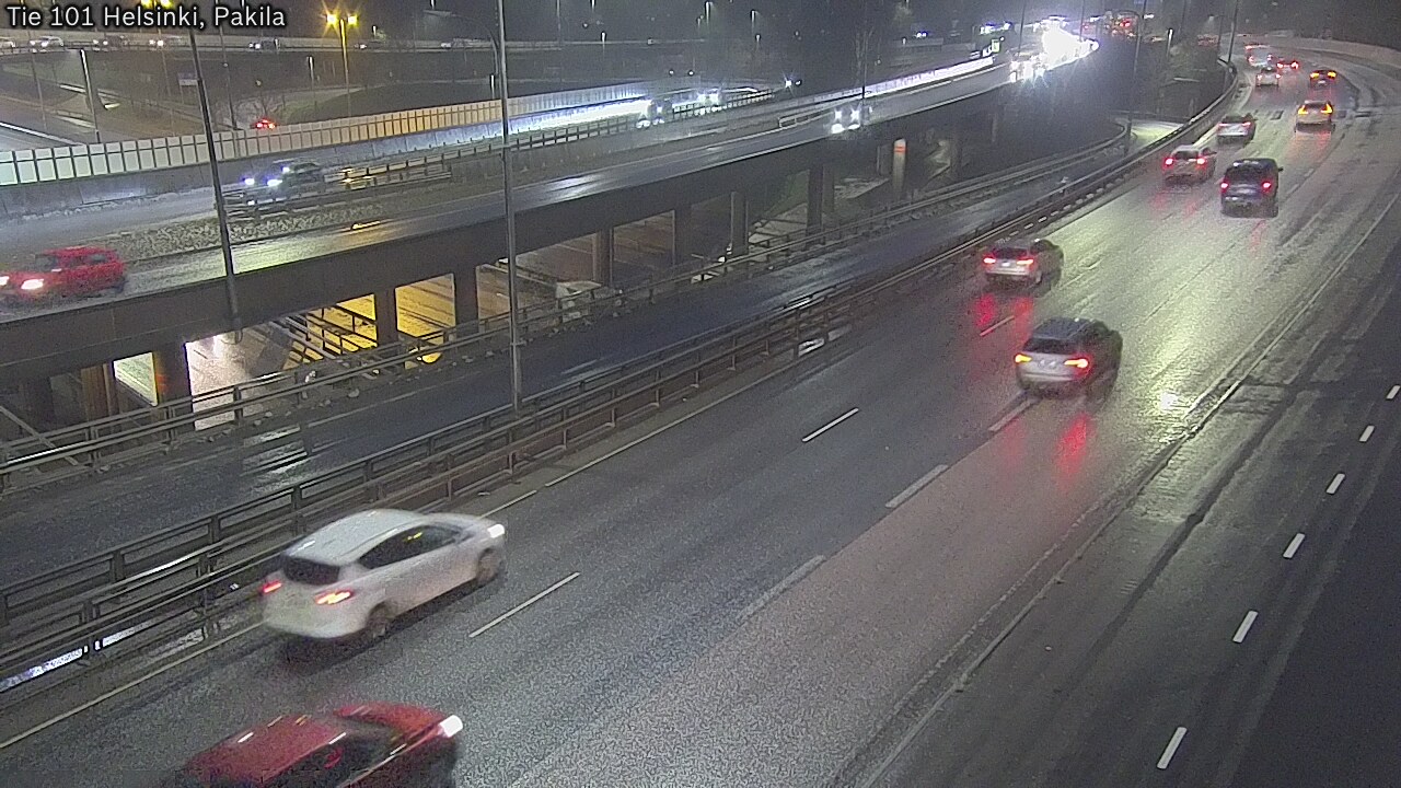 Weather Camera Image Väg 101 Helsingfors, Baggböle, Helsinki, Uusimaa