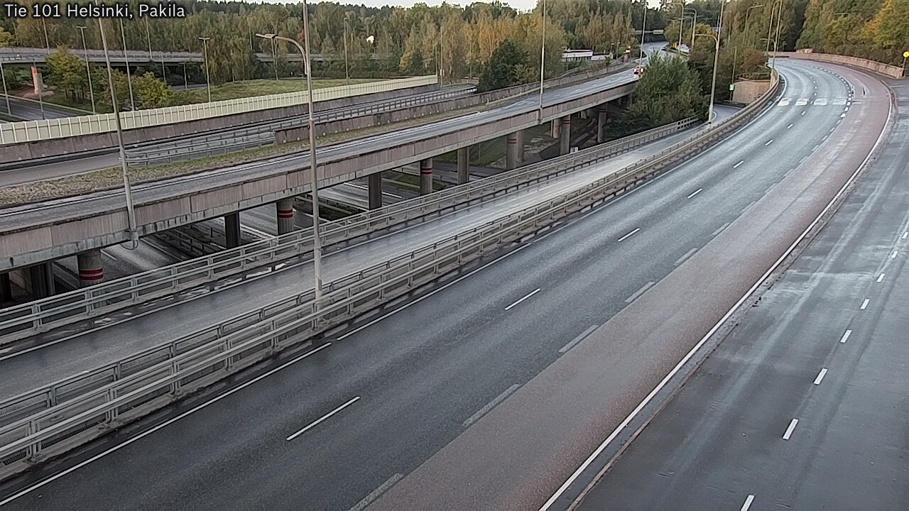 Weather Camera Image Road 101 Helsinki, Pakila, Helsinki, Uusimaa