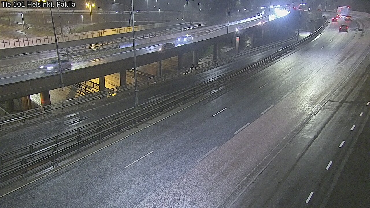Weather Camera Image Väg 101 Helsingfors, Baggböle, Helsinki, Uusimaa