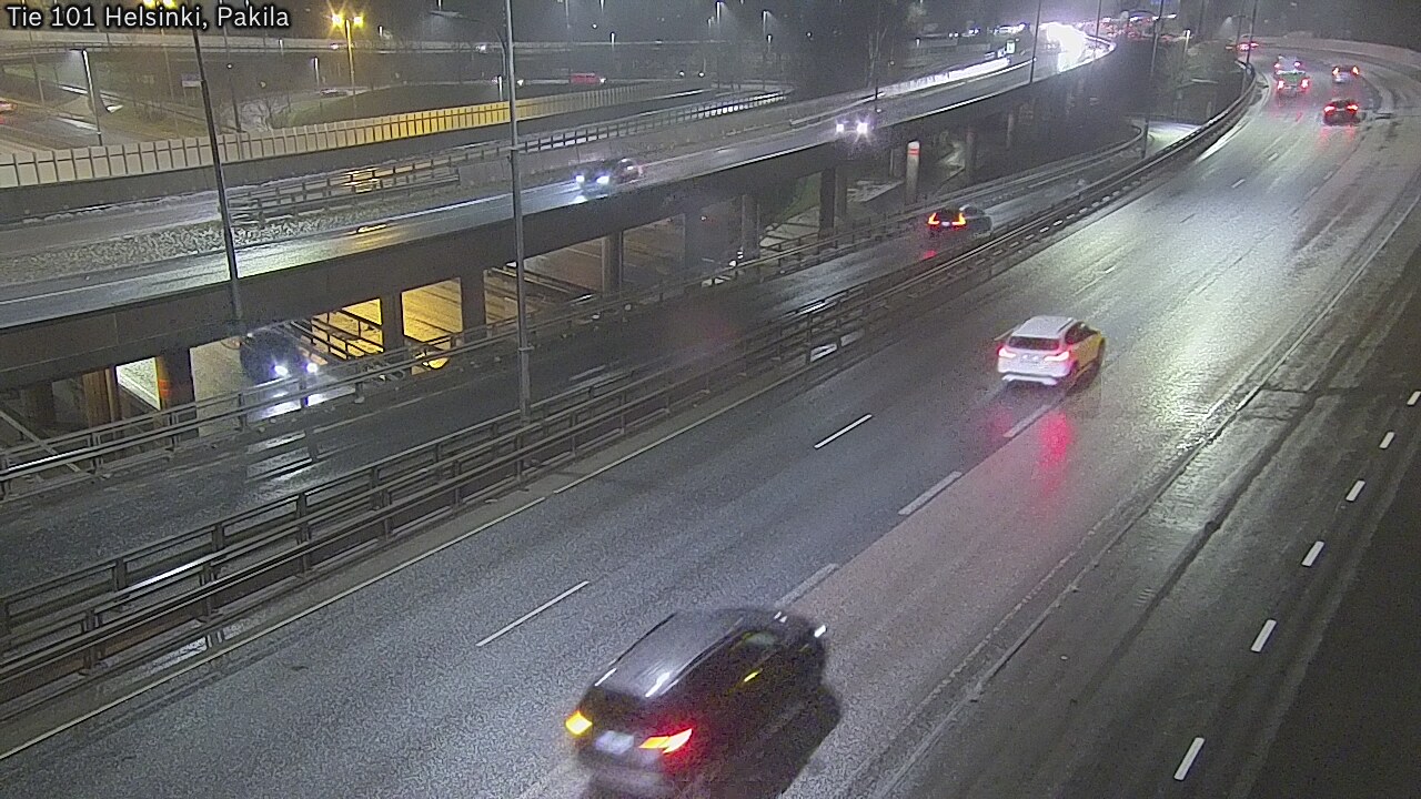 Weather Camera Image Väg 101 Helsingfors, Baggböle, Helsinki, Uusimaa
