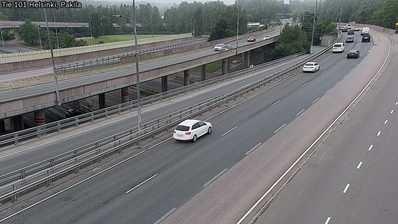 Weather Camera Image Road 101 Helsinki, Pakila, Helsinki, Uusimaa