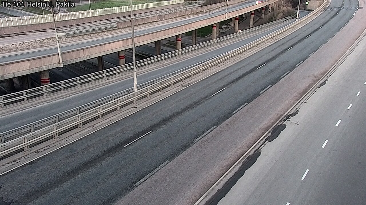 Weather Camera Image Road 101 Helsinki, Pakila, Helsinki, Uusimaa