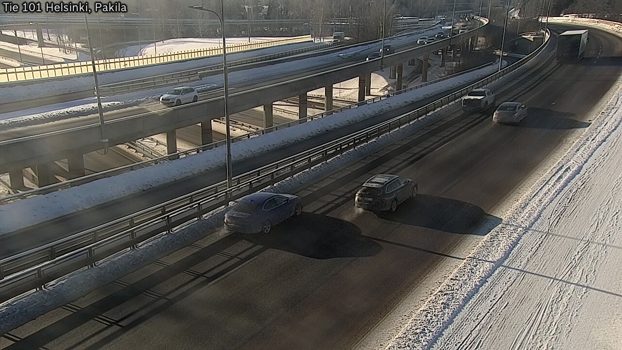 Weather Camera Image Road 101 Helsinki, Pakila, Helsinki, Uusimaa