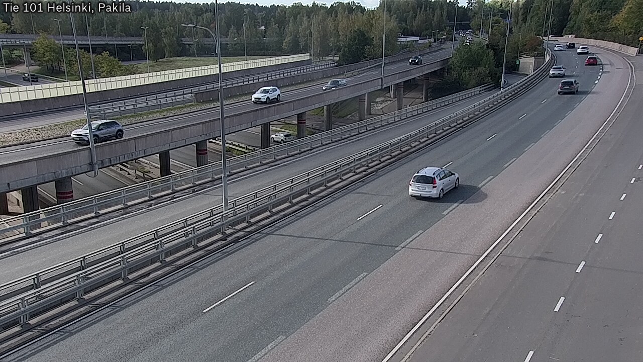 Weather Camera Image Road 101 Helsinki, Pakila, Helsinki, Uusimaa