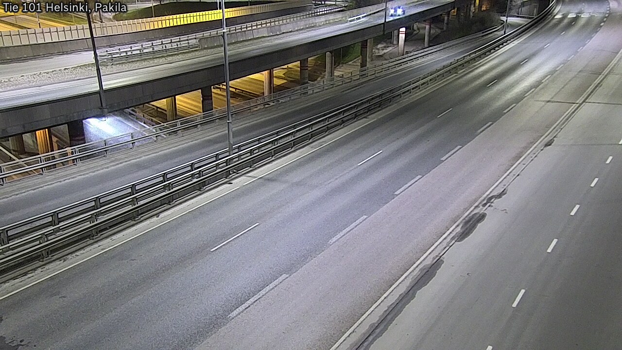 Weather Camera Image Väg 101 Helsingfors, Baggböle, Helsinki, Uusimaa