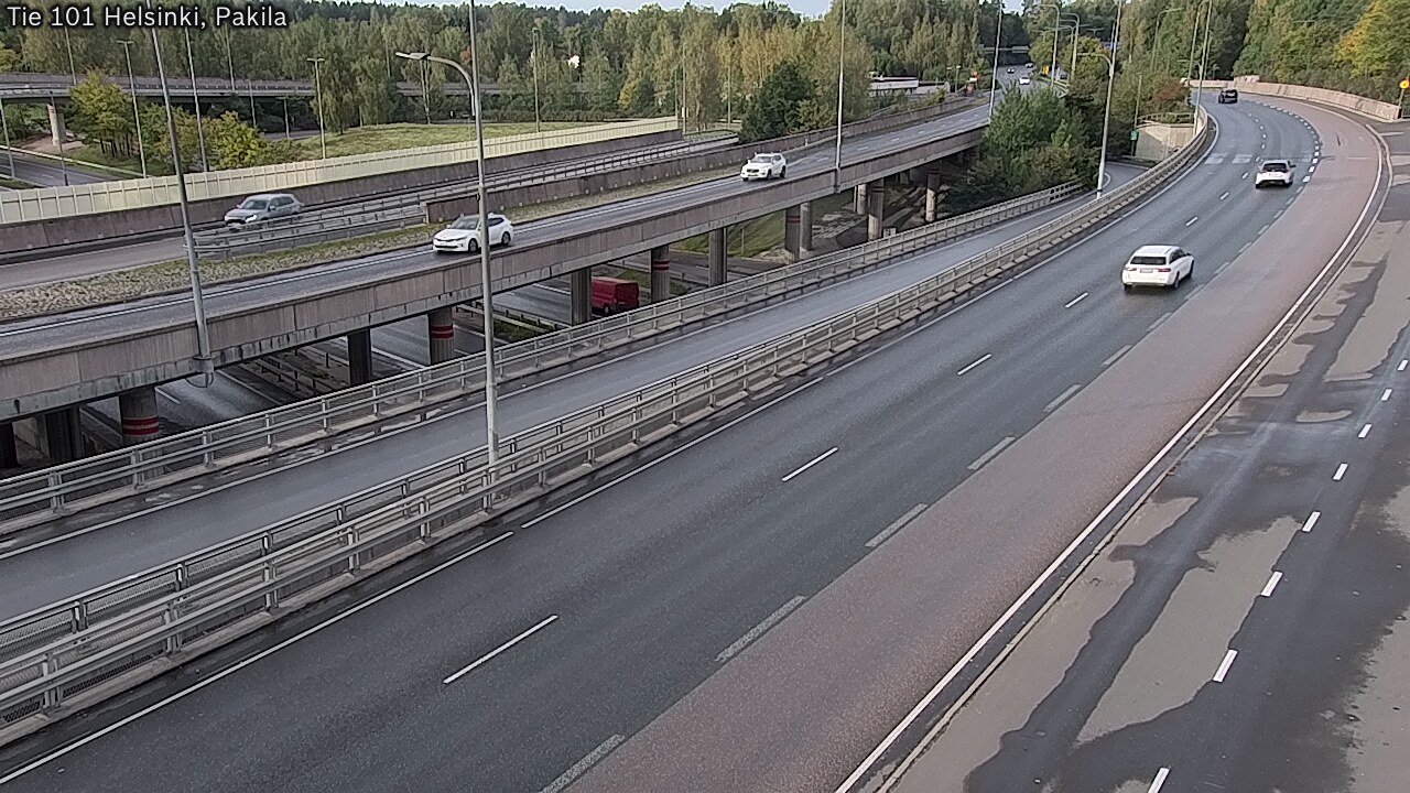 Weather Camera Image Road 101 Helsinki, Pakila, Helsinki, Uusimaa