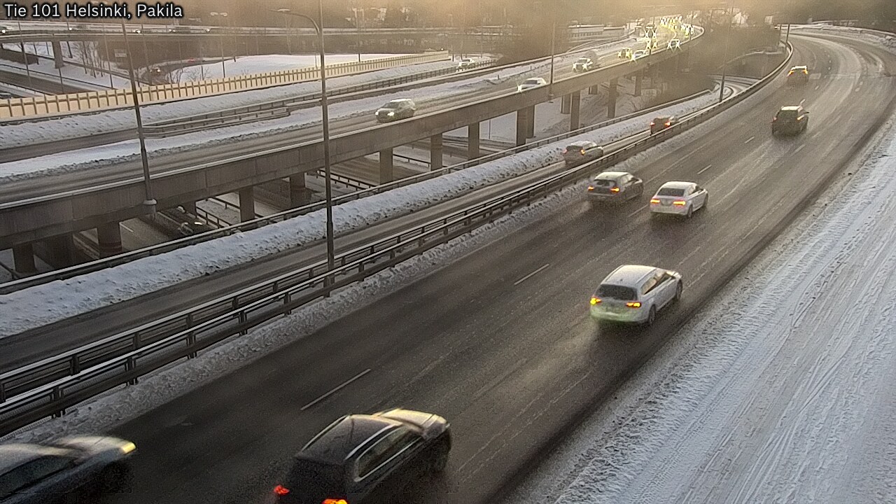 Weather Camera Image Road 101 Helsinki, Pakila, Helsinki, Uusimaa