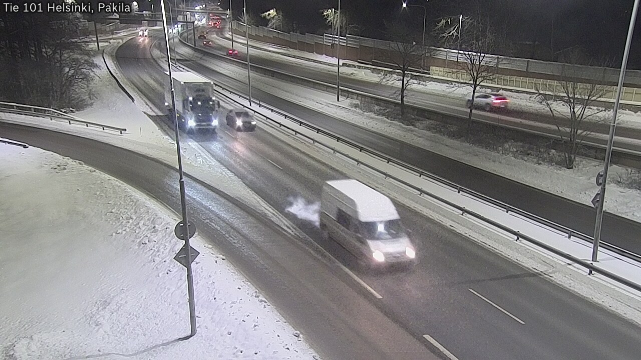 Weather Camera Image Road 101 Helsinki, Pakila, Helsinki, Uusimaa