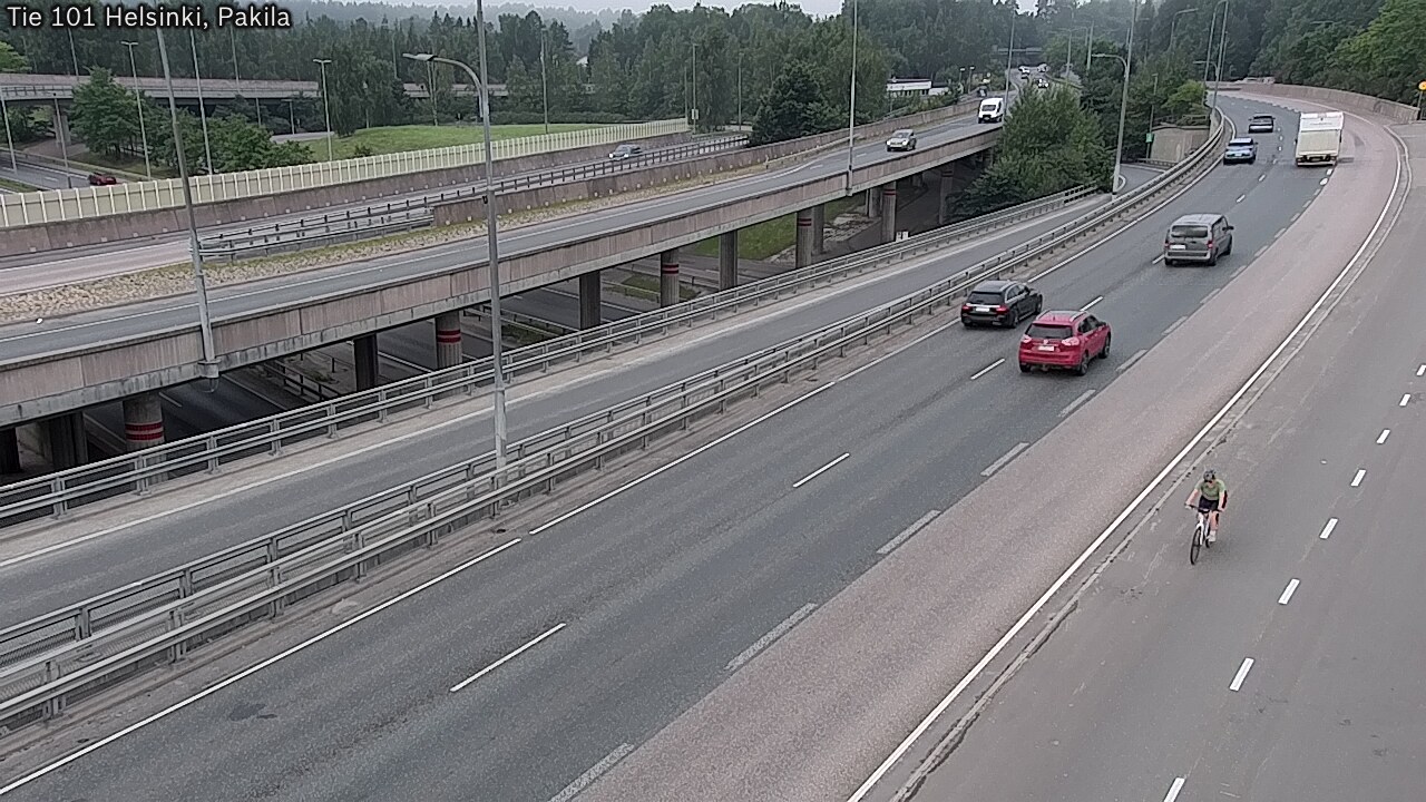 Weather Camera Image Road 101 Helsinki, Pakila, Helsinki, Uusimaa