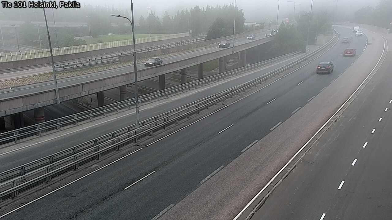 Weather Camera Image Road 101 Helsinki, Pakila, Helsinki, Uusimaa