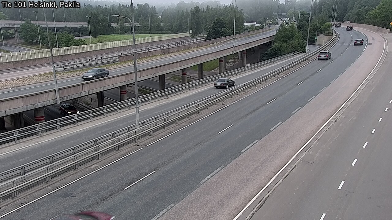 Weather Camera Image Road 101 Helsinki, Pakila, Helsinki, Uusimaa